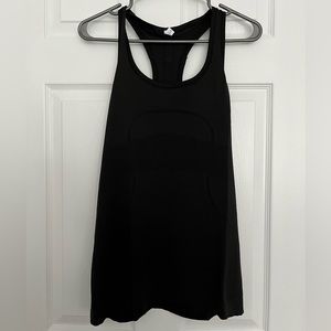 Black Lululemon tank top size 10
